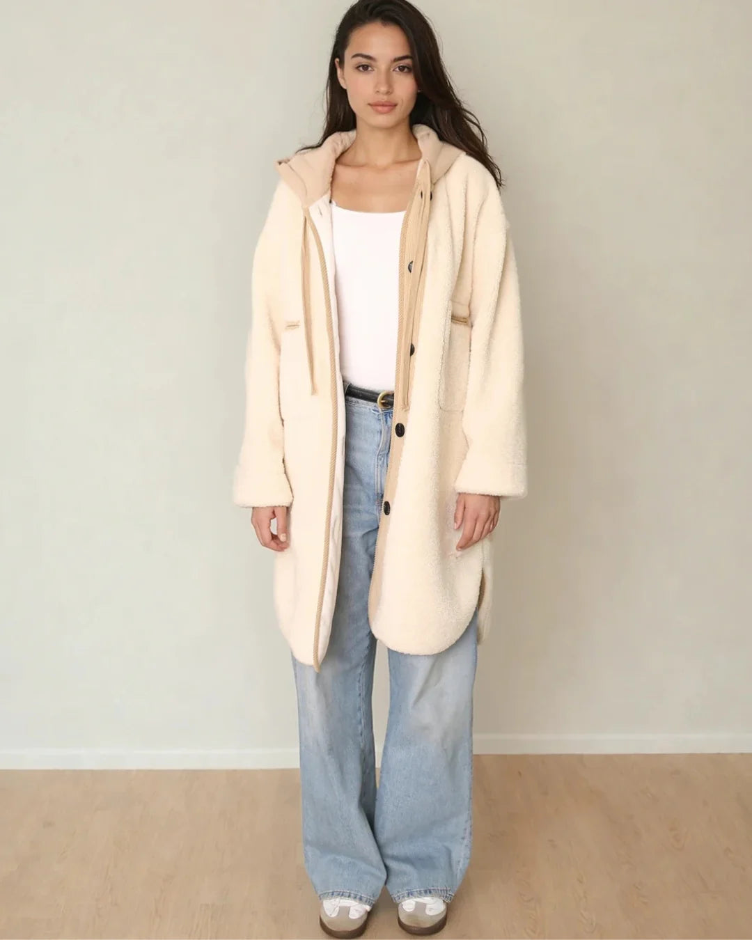 Nova 3/4 Hooded Coat by Priv