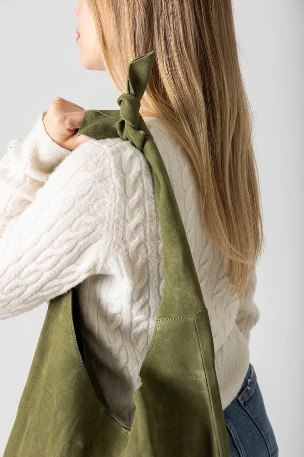 Knot Tote Suede by Risa