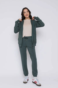 Tina-Luxe Fleece Oversized Zip Hoody by Orb