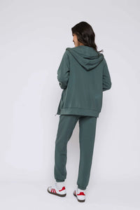 Tina-Luxe Fleece Oversized Zip Hoody by Orb