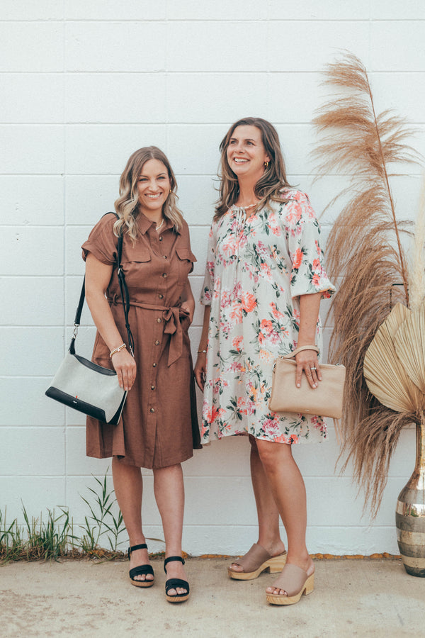 Floral Raglan Sleeve Dress by Papillon
