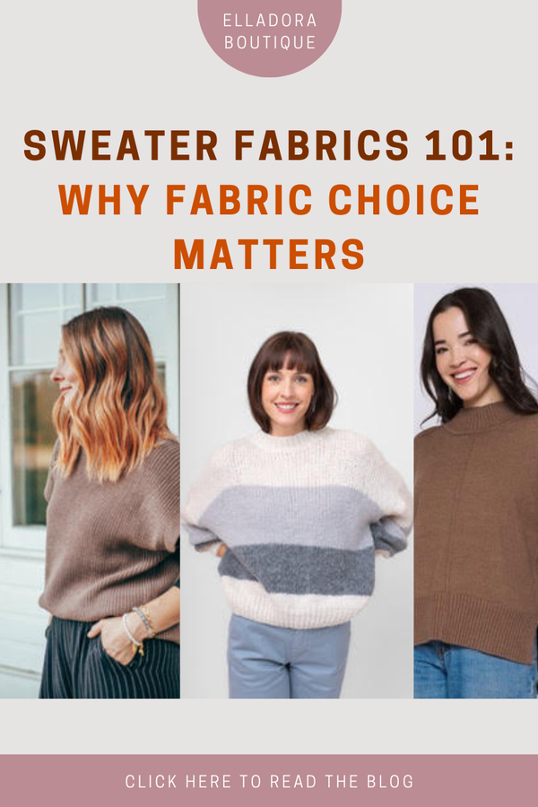 Sweater fabrics guide and why fabric choice matters when you are buying a new one this season