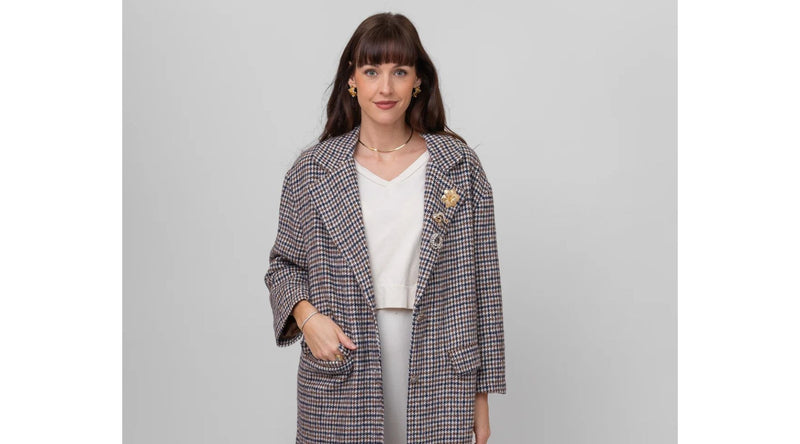 Outfit Layering formula for transitional weather
