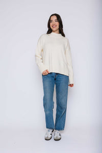 Lita Mock Neck Pullover by Orb