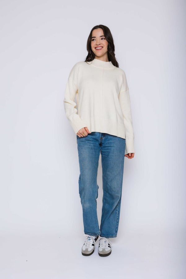 Lita Mock Neck Pullover by Orb