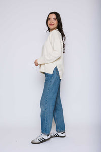 Lita Mock Neck Pullover by Orb