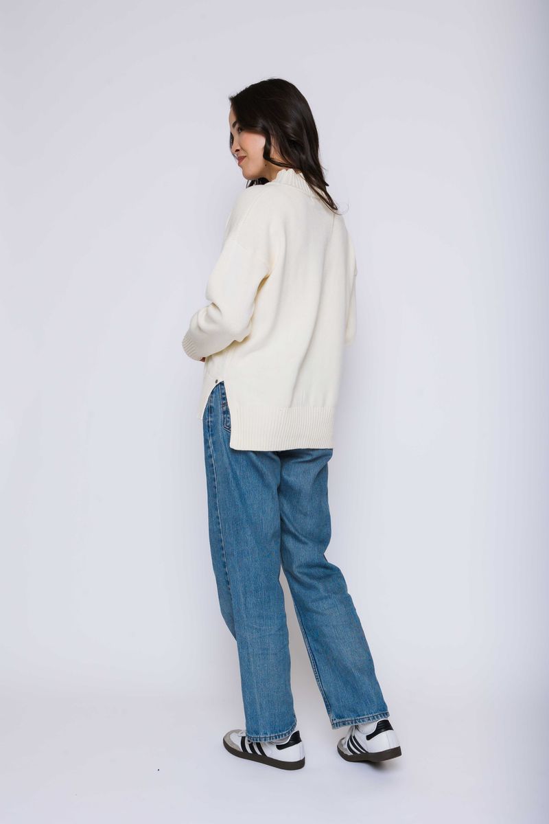 Lita Mock Neck Pullover by Orb