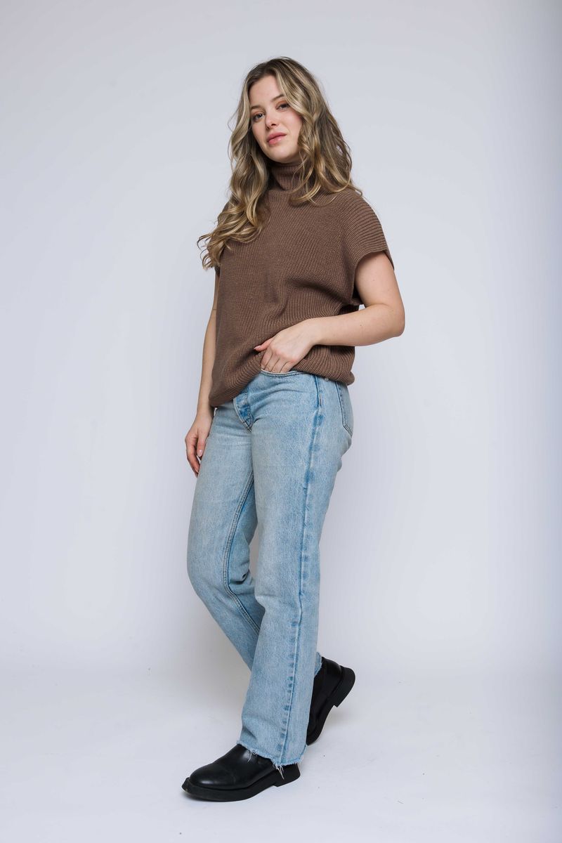 Shawna-Sleeveless Funnel Neck by Orb