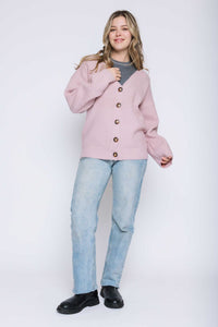 Chrys-Ribbed Cardigan by Orb