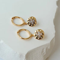Dio 18k Gold Plated Hoops by Horace