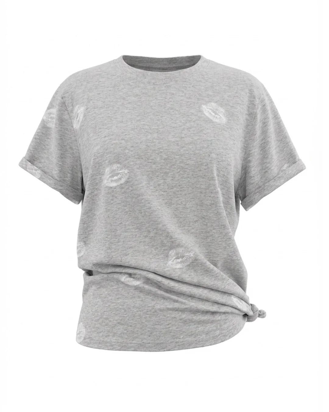 Reign Kiss Cotton Graphic Tie T by Priv