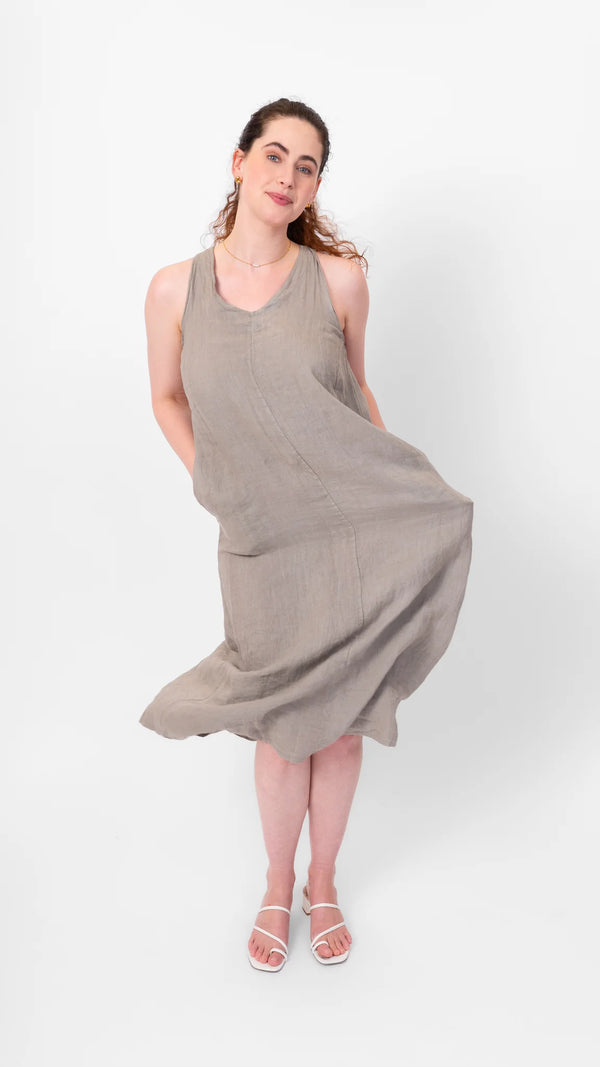 Tank Linen Dress by Me & Gee