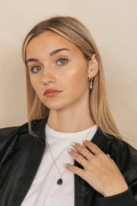 Christine 16K Gold Plated Earrings by Kali & Sun