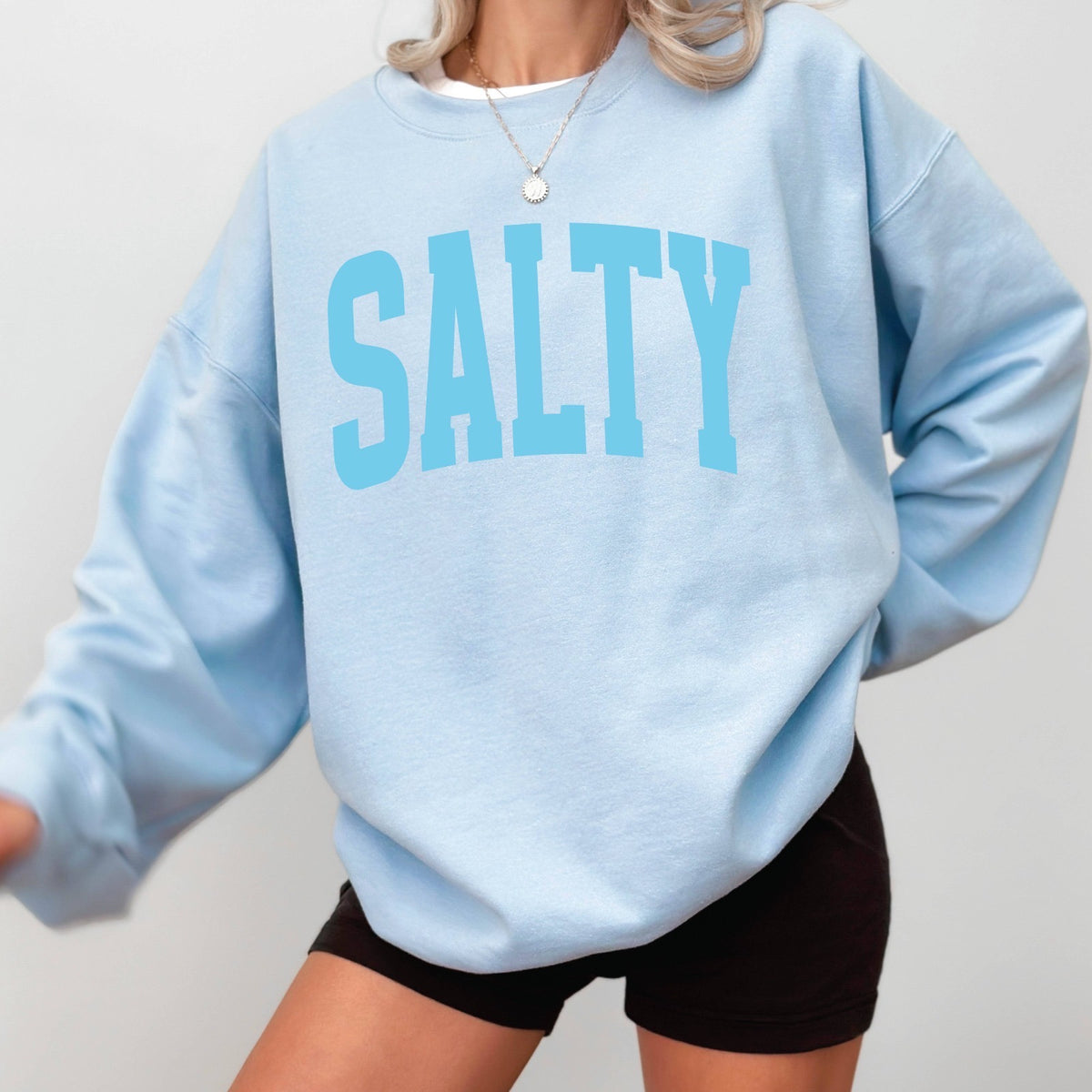 Salty Crewneck Sweatshirt by Petitrue