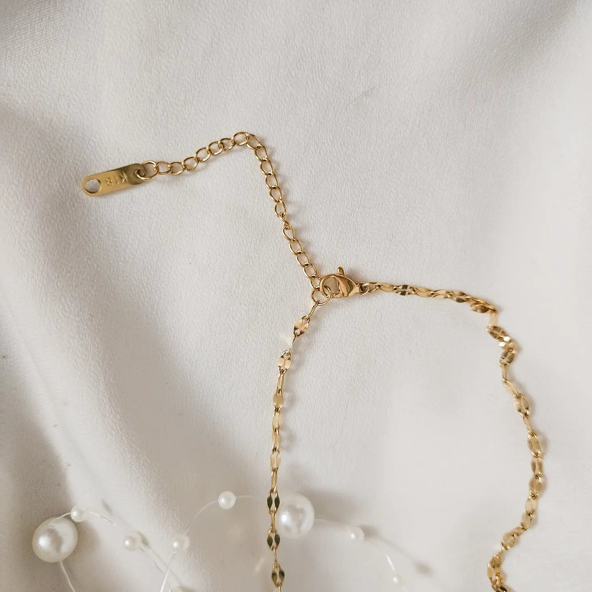 Heart of Gold Necklace by Rock Paper Pretty