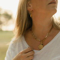 Carylee Compass Necklace by Isla Rae Jewelry