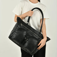 The Giselle holdall Vegan Leather tote by Co-Lab