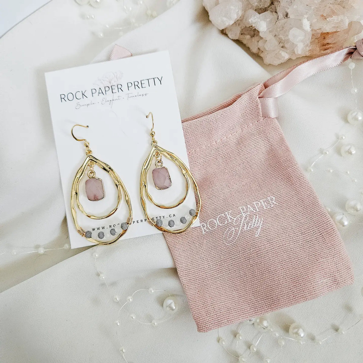 Utopia Earrings by Rock Paper Pretty