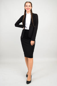 Blue Sky- Anders Blazer, Black, Modal