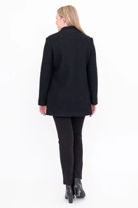 Barbara Coat Boiled Wool by Blue Sky