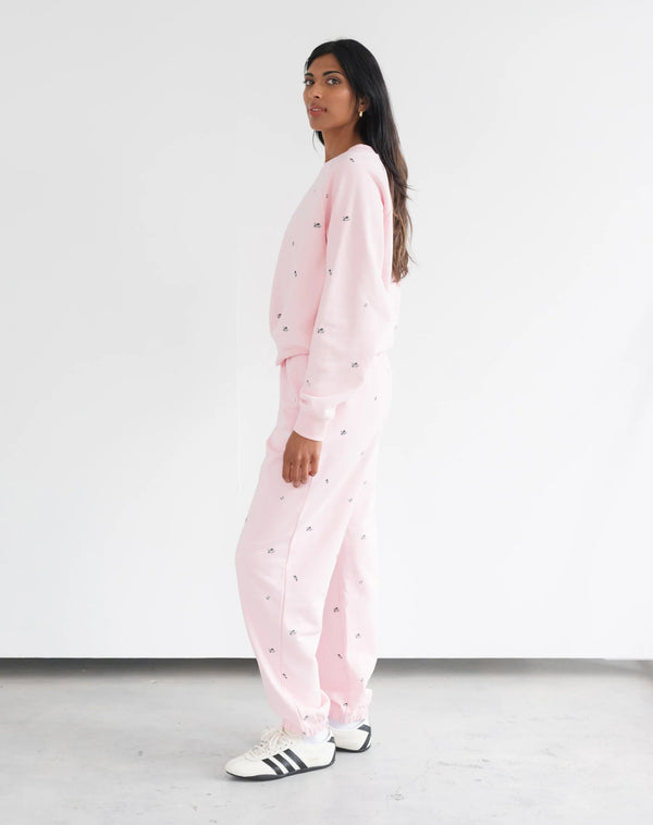 'Be Kind' All Over Floral Perfect Crew by Brunette