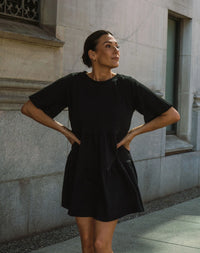 Tiered Cotton Dress by Brunette