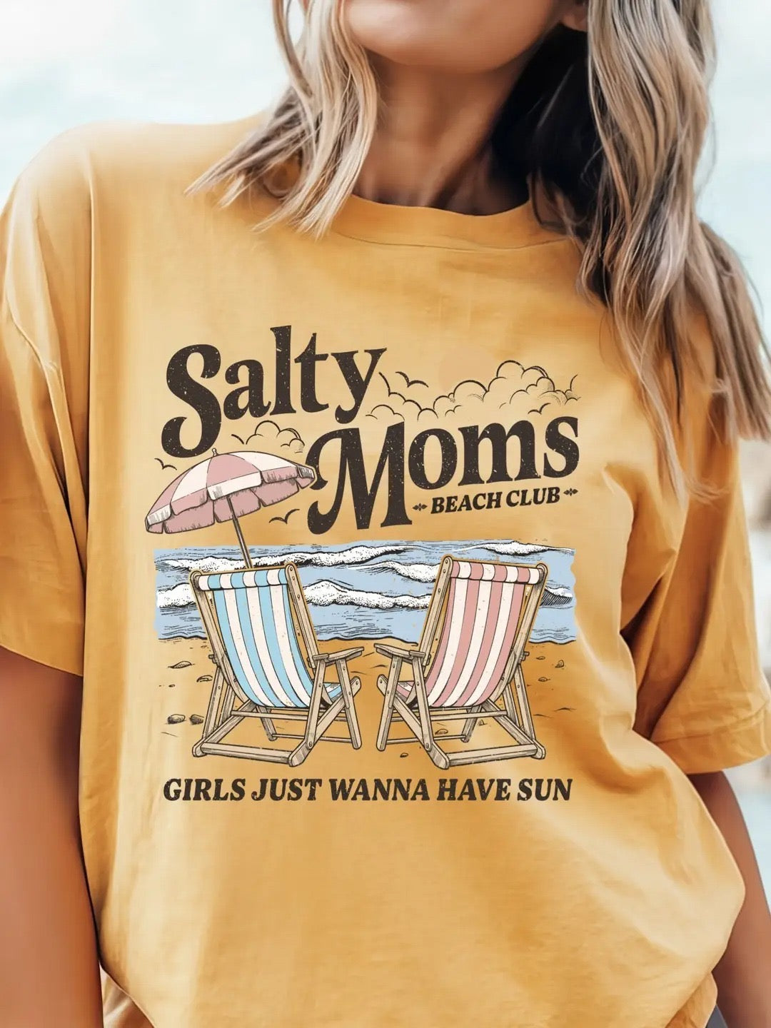 Salty Moms Cotton Club by Not your plain Jane Tshirt