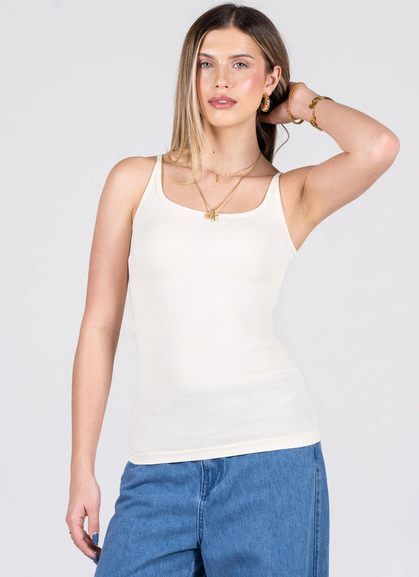Low Cut Bamboo Cami by C'est Moi