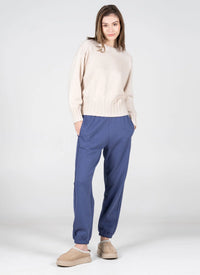Recycled Poly/Cotton Fleece Jogger Pant by Ces Moi