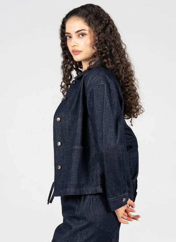 Button up Cotton Denim Jacket by C'est Moi