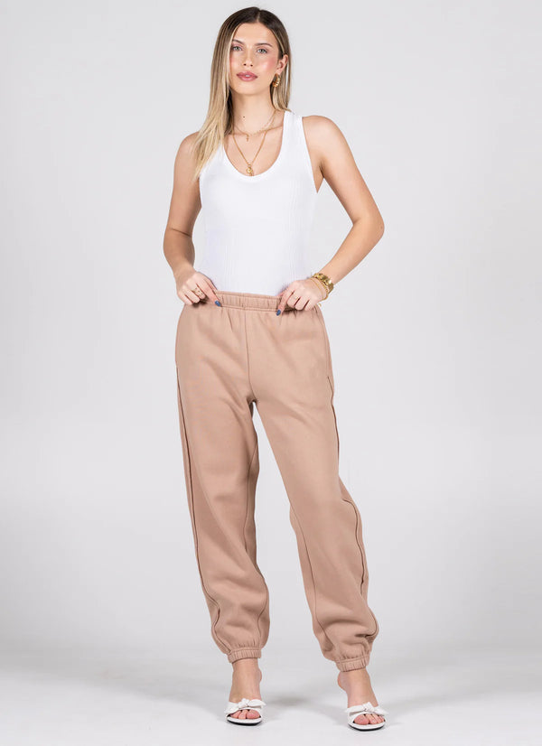 Recycled Cotton Fleece Jogger Pant by C'est Moi