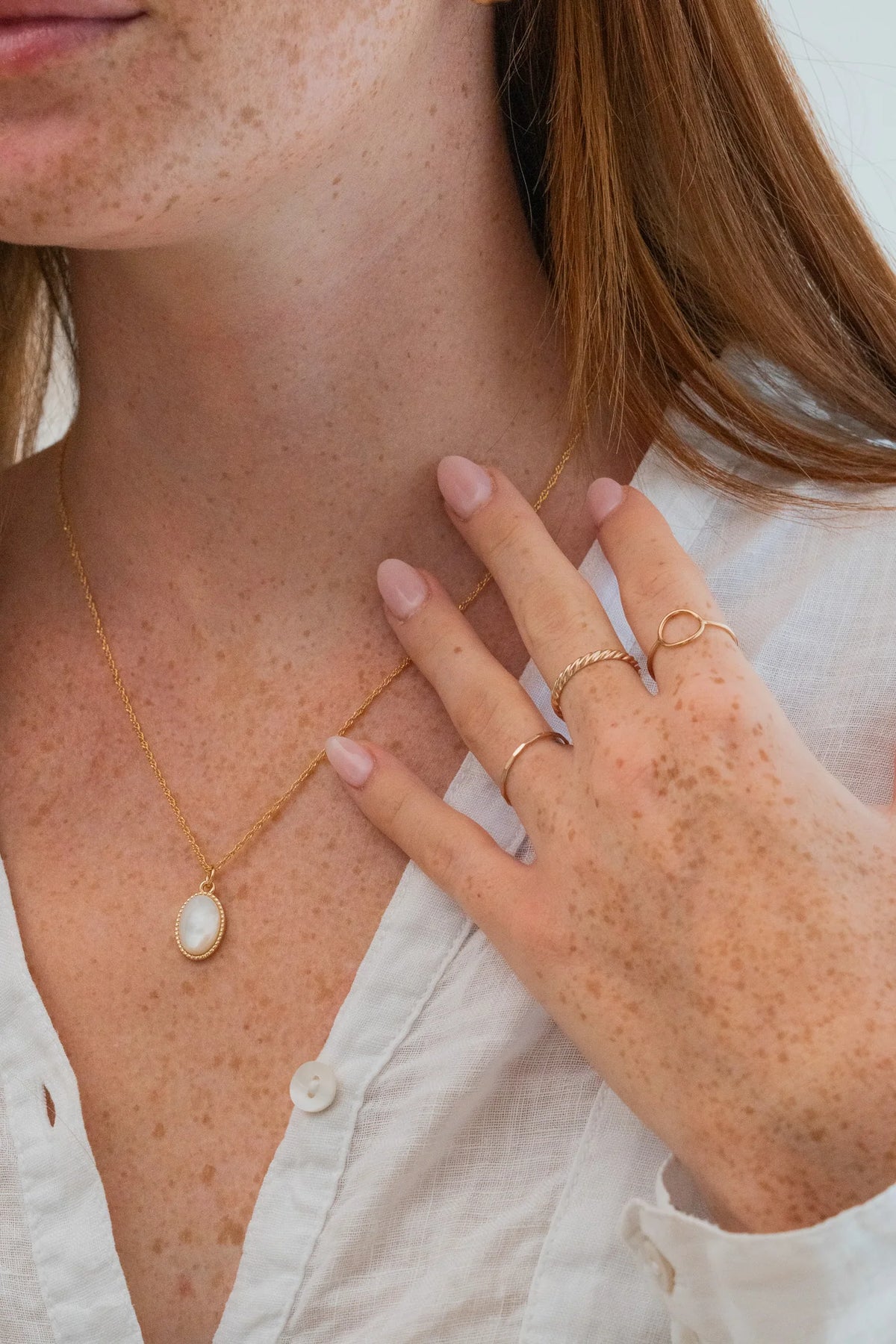Emma 14k Gold Filled Necklace by Kali & Sun