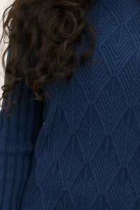 Dina Vintage Cotton Sweater by Blue Sky
