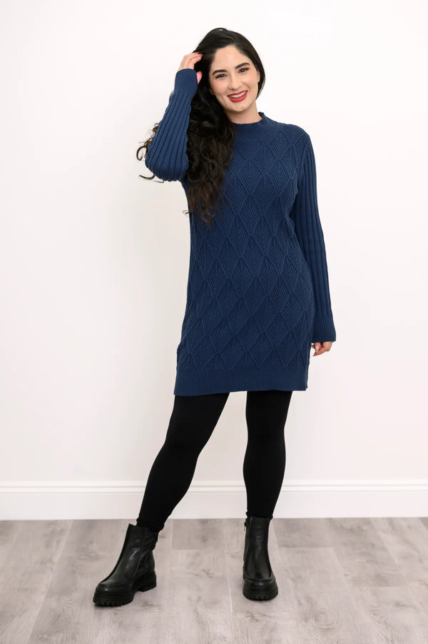 Dina Vintage Cotton Sweater by Blue Sky