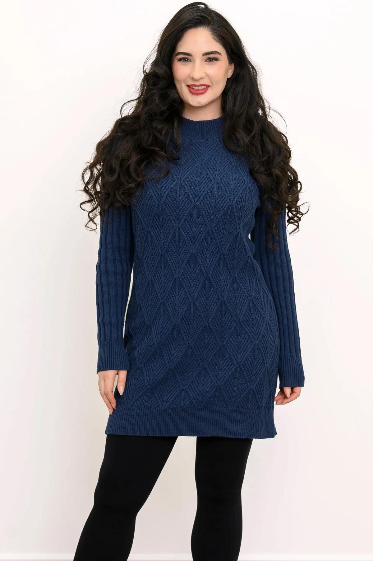 Dina Vintage Cotton Sweater by Blue Sky