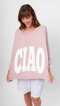 Oversize Cotton Pullover Top by Me and Gee