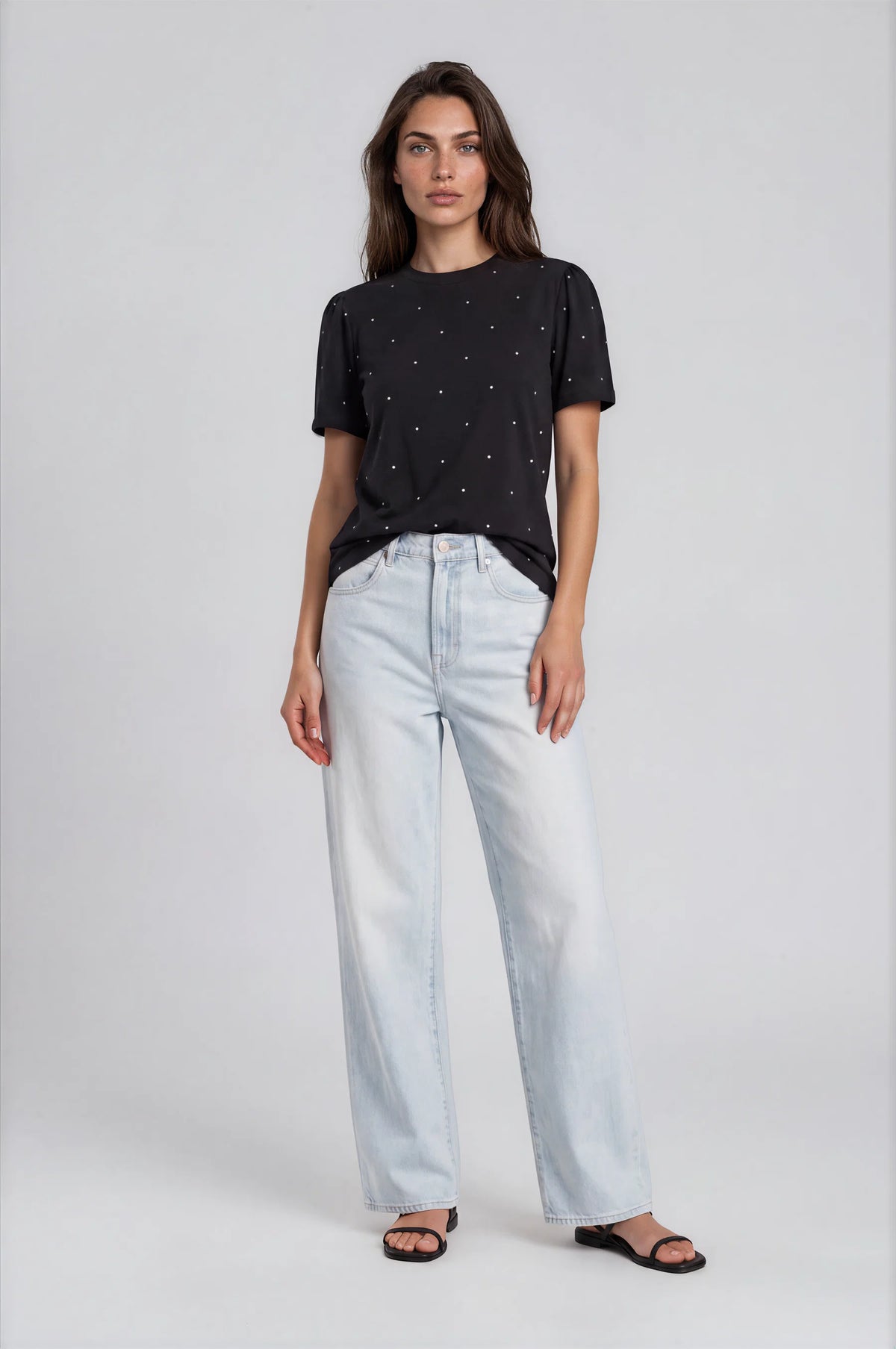 Harper Polka Dot Everyday T-Shirt by Priv
