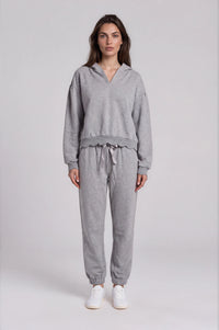 Noemie Printed Fleece Lounge Pant by Priv