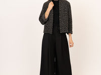 Leopard Quilted Cotton Jacket by Me & Gee