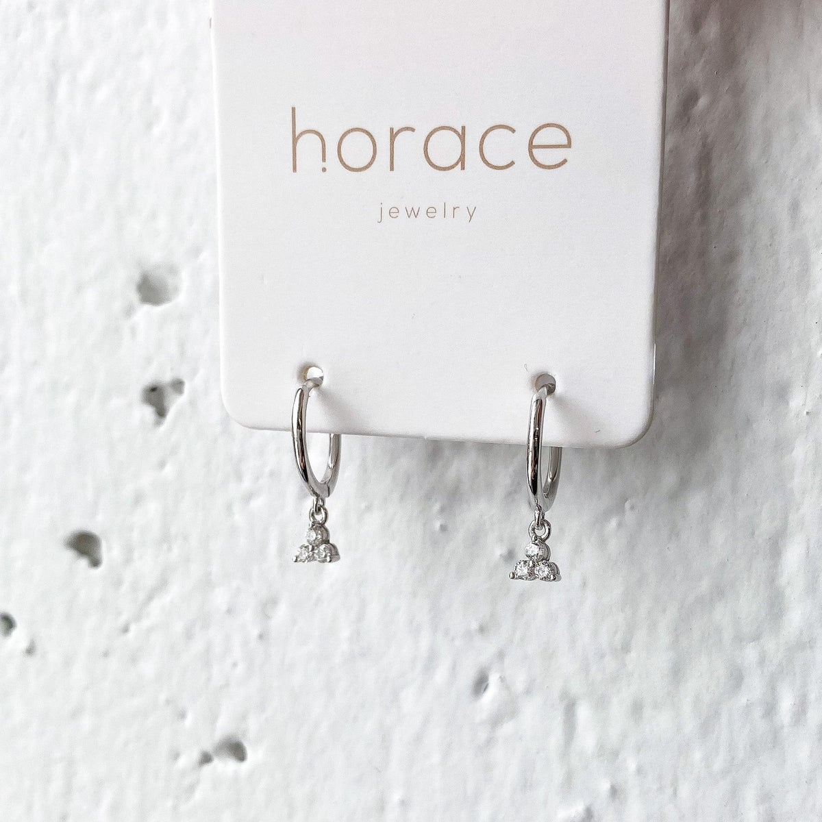 Ofina .925 Silver Hoops by Horace