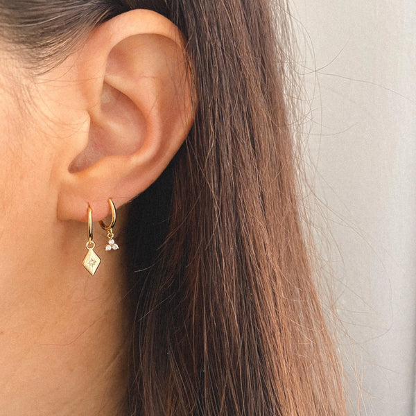 Ofino 18k Gold Plated Hoops by Horace