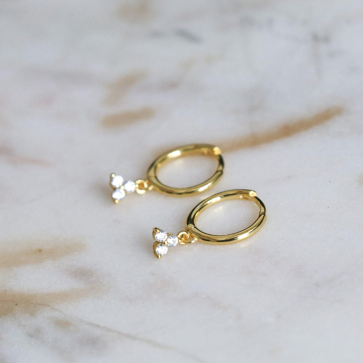 Ofino 18k Gold Plated Hoops by Horace
