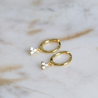 Ofino 18k Gold Plated Hoops by Horace