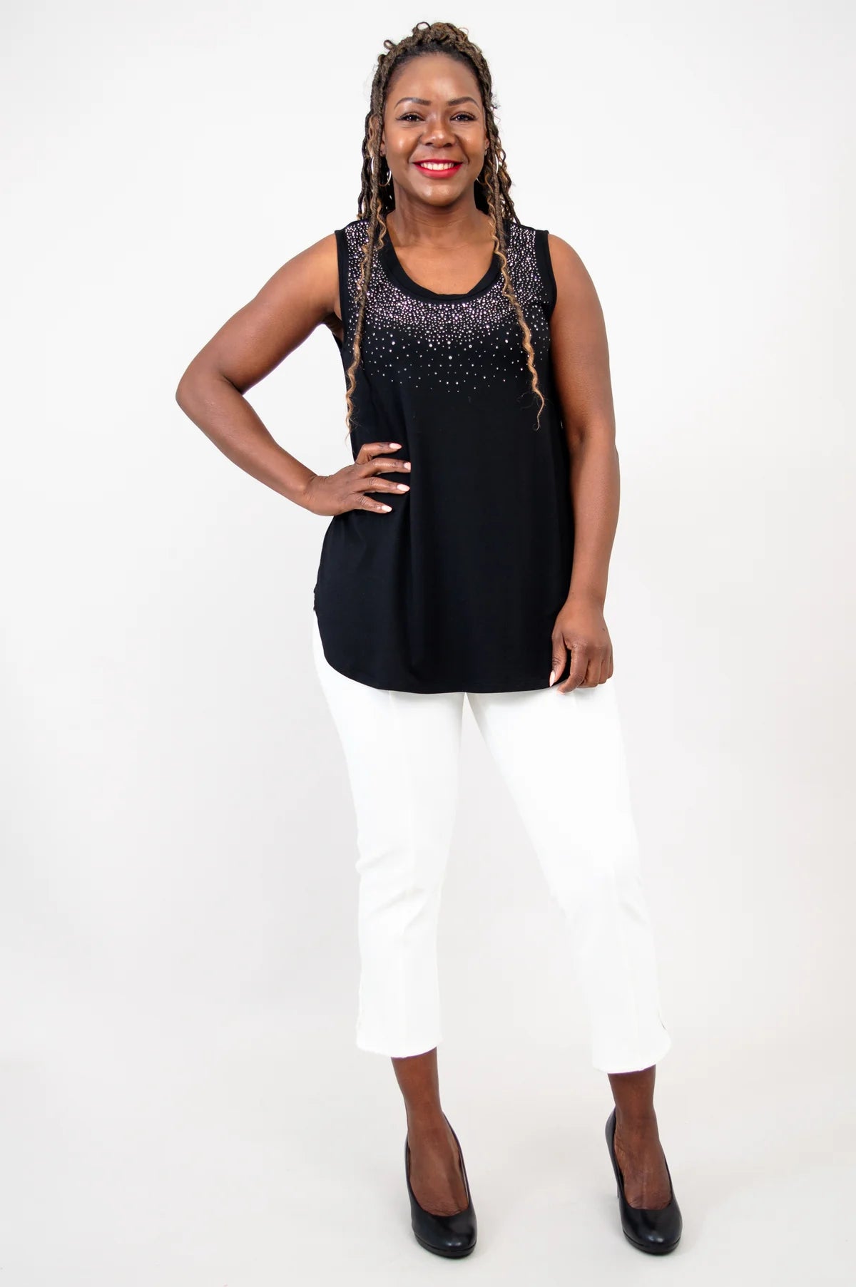 Blue Sky - Jazz Tank - Black Diamond