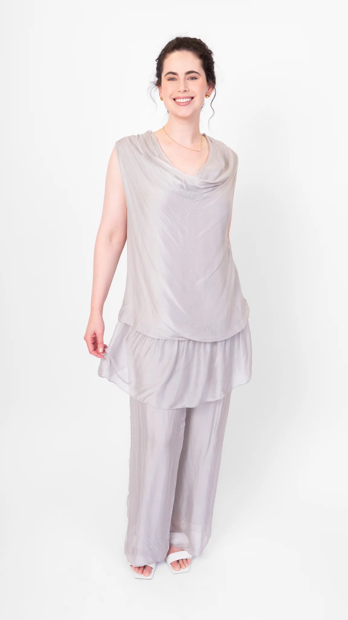 Silk Tunic by Me & Gee