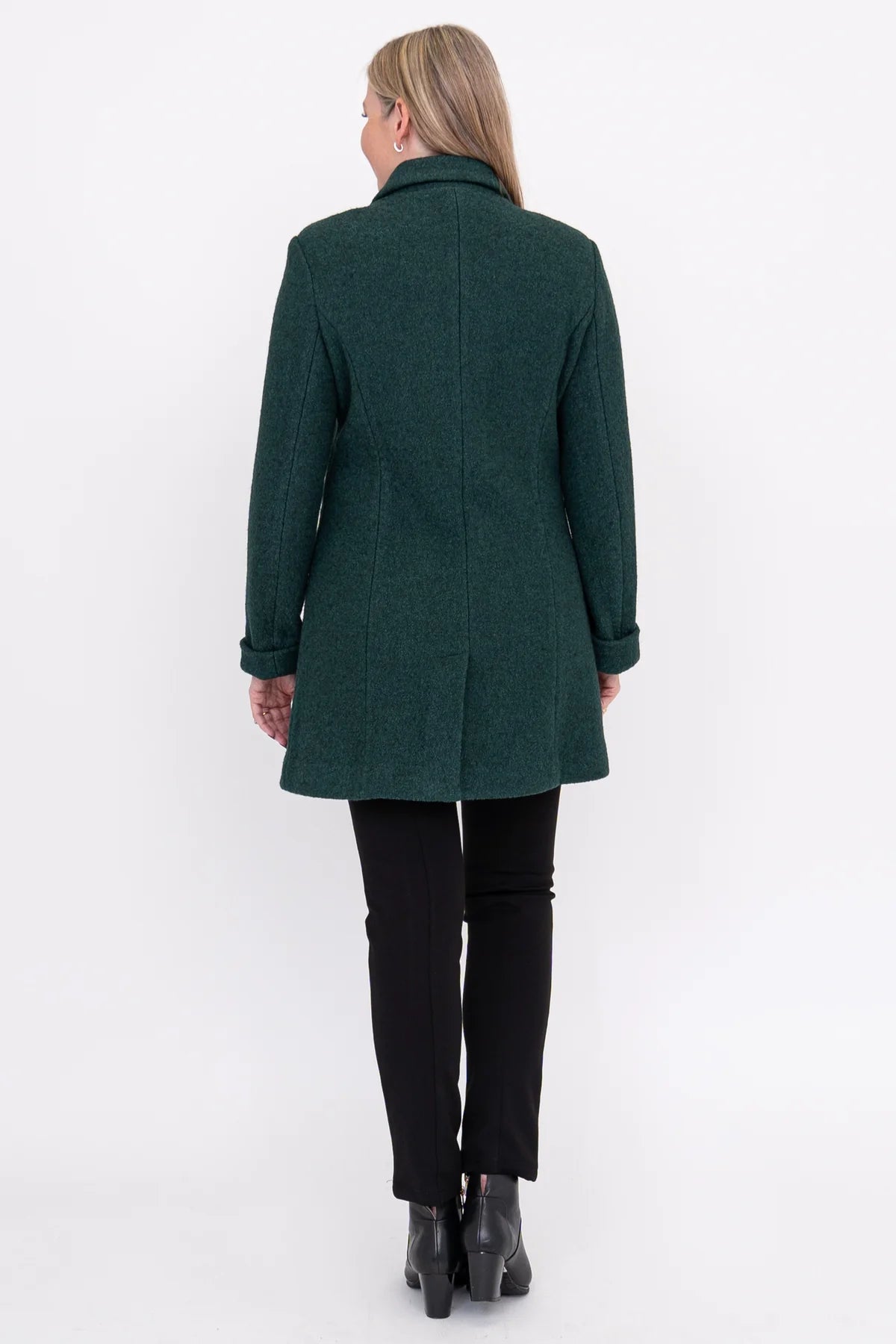 Lyon Coat Boiled Wool by Blue Sky