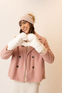 Shortie Pea Coat by Me & Gee