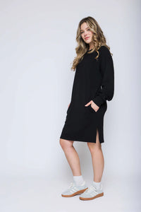 Nadia-Luxe Fleece Dress by Orb