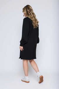 Nadia-Luxe Fleece Dress by Orb
