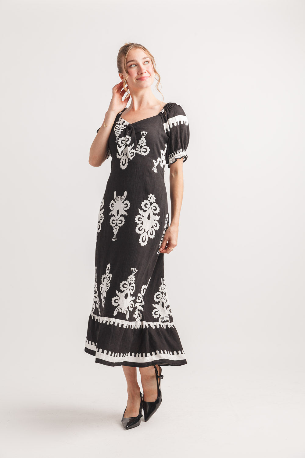Midi Boho Dress by Papillon